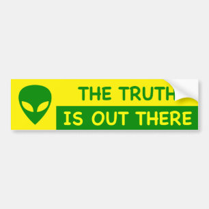 Autocollant De Voiture L'ALIEN la vérité est là adhésif pour pare-chocs