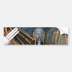 Autocollant De Voiture L'ampoule hurlante