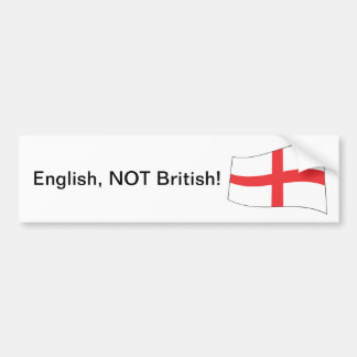 Autocollant De Voiture L'anglais, non britannique ! - Adhésif pour