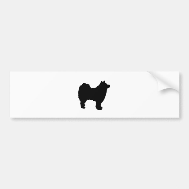 Autocollant De Voiture lapphund finlandais (Devant)