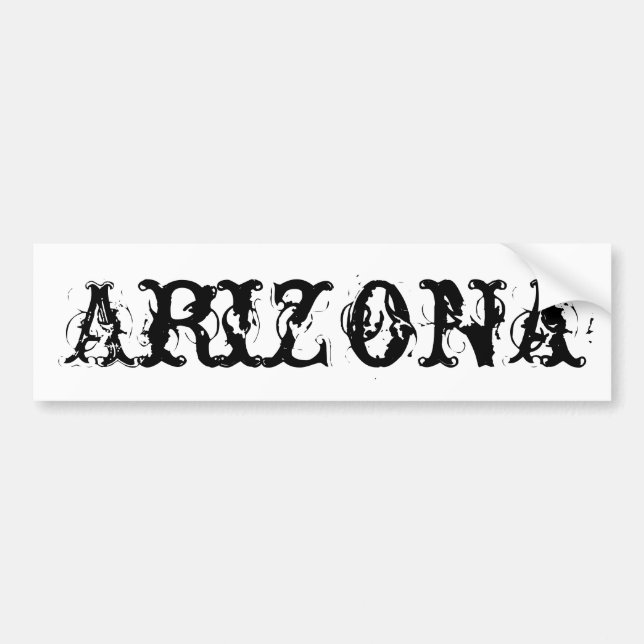 Autocollant De Voiture L'Arizona (Devant)