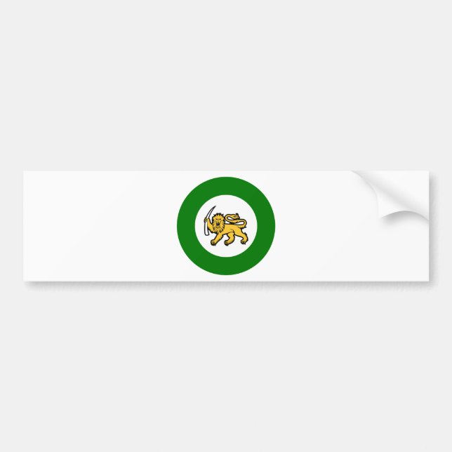 Autocollant De Voiture L'Armée de l'Air de Rhodesian (Devant)