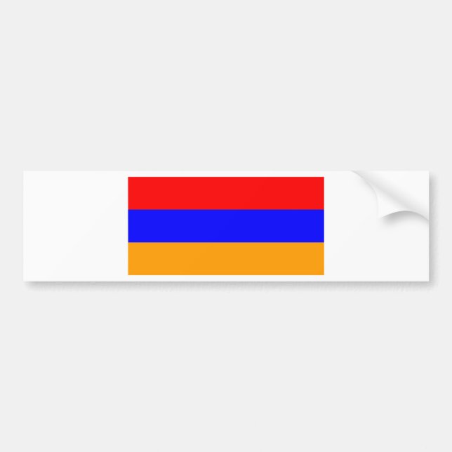 Autocollant De Voiture L'Arménie (Devant)