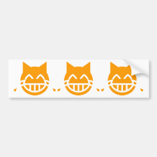 Autocollant De Voiture Larmes de la Joie Chat Emoji