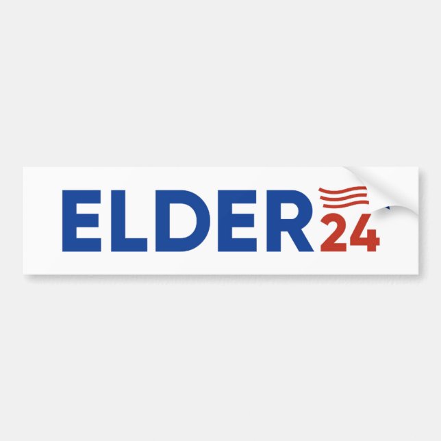 Autocollant De Voiture Larry Elder pour le président 2024 (Devant)