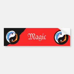 Autocollant De Voiture L'art imaginaire magique Dragon