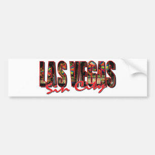 Autocollant De Voiture Las Vegas Sin City