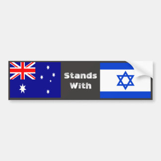 Autocollant De Voiture L'Australie Et Israël