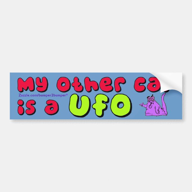Autocollant De Voiture L'autre UFO de voiture (Devant)