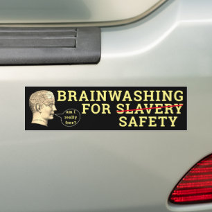 Autocollant De Voiture lavage de cerveau