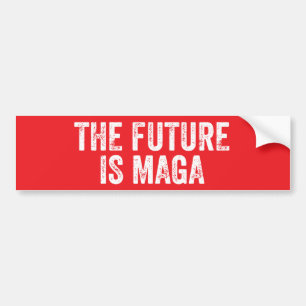 Autocollant De Voiture L'Avenir Est L'Élection 2024 MAGA-Trump