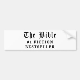 Autocollant De Voiture Le best-seller de fiction de bible