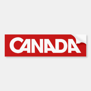 Autocollant De Voiture Le Canada a dénommé le pare-chocs