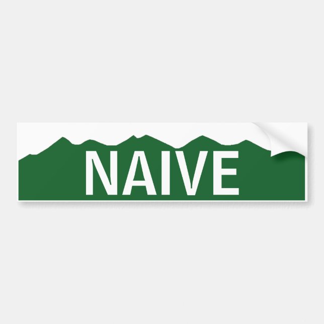 Autocollant De Voiture Le Colorado naïf (Devant)