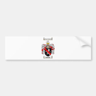 AUTOCOLLANT DE VOITURE LE CREST DE FAMILLE DE CHURCHILL - MANTEAU DE
