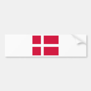Autocollant De Voiture Le Danemark