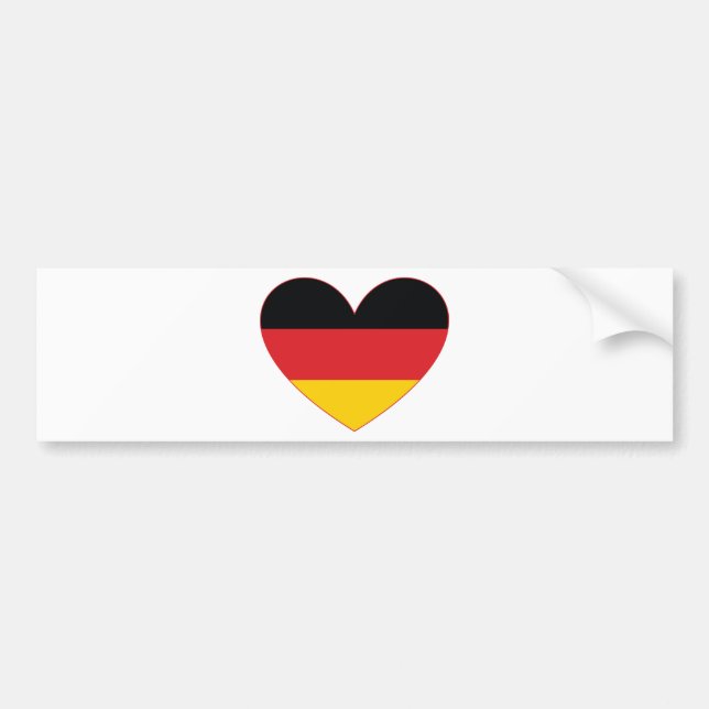 Autocollant De Voiture Le Deutschland/Allemagne (Devant)