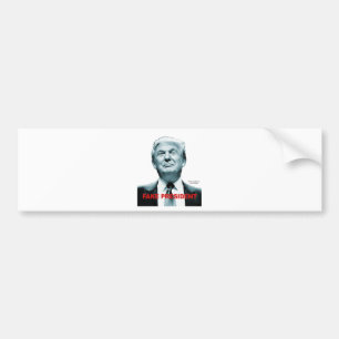 Autocollant De Voiture Le faux président (Trump)