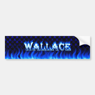 Autocollant De Voiture Le feu de Wallace et conception bleus d'adhésif