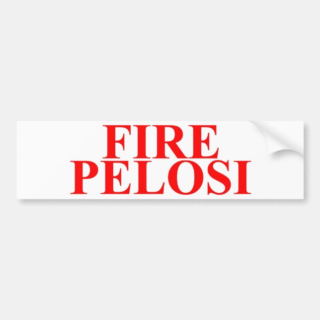 Autocollant De Voiture Le feu Pelosi (Devant)