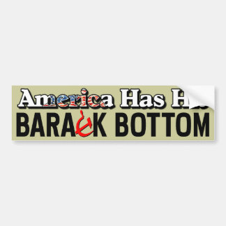 Autocollant De Voiture Le fond de Barack !