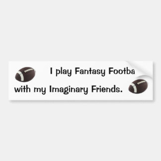 Autocollant De Voiture Le football d'imaginaire