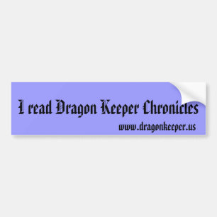 Autocollant De Voiture Le gardien de dragon fait la chronique de