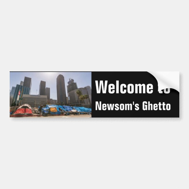 Autocollant De Voiture Le ghetto de Newsom (Devant)
