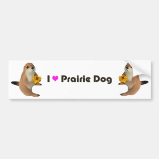 Autocollant De Voiture le jouet bourré de chien de prairie