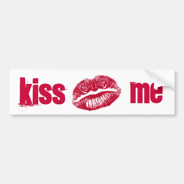 Autocollant De Voiture Le Kiss (Devant)