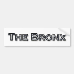 Autocollant De Voiture Le logo des textes de Bronx New York