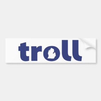 Autocollant De Voiture Le Michigan Troll