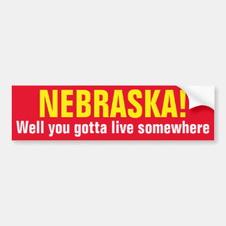 Autocollant De Voiture LE NÉBRASKA ! - Bon vous avez obtenu de vivre