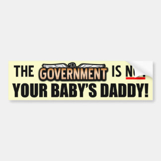 Autocollant De Voiture Le papa de non votre bébé !