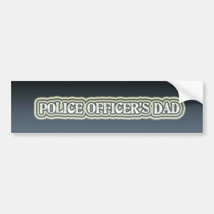 Autocollant De Voiture Le papa du policier