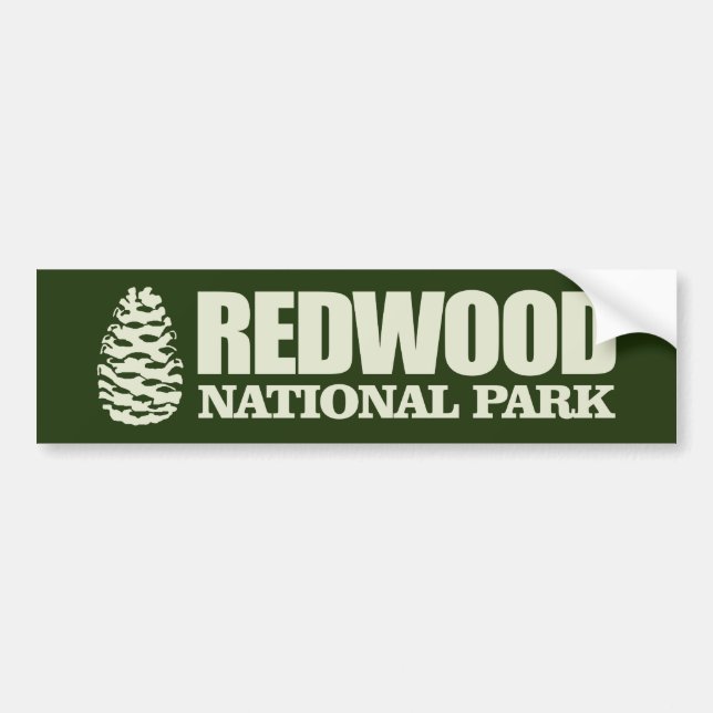 Autocollant De Voiture Le parc national de Redwood (Devant)