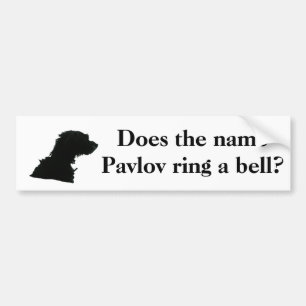 Autocollant De Voiture Le Pavlov nommé sonne-t-il une cloche ?