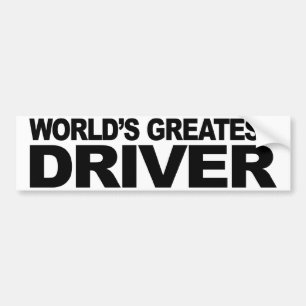 Autocollant De Voiture Le plus grand conducteur du monde