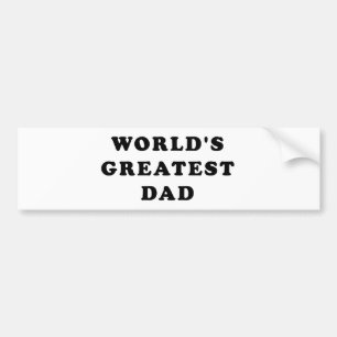 Autocollant De Voiture Le plus grand papa du monde