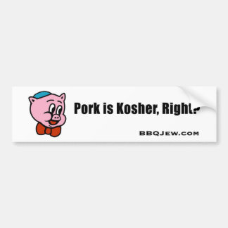 Autocollant De Voiture Le porc est adhésif pour pare-chocs cacher