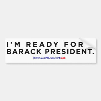 Autocollant De Voiture Le Président adhésif pour pare-chocs de Barack