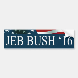 Autocollant De Voiture Le président Jeb Bush en 2016