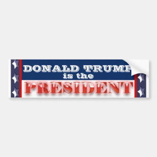 Autocollant De Voiture Le Président Pro Démocrate de Donald Trump