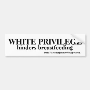 AUTOCOLLANT DE VOITURE LE PRIVILÈGE BLANC GÊNE L'ADHÉSIF POUR PARE-CHO