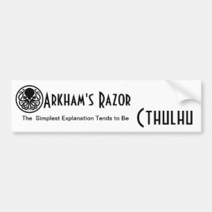 Autocollant De Voiture Le rasoir d'Arkham
