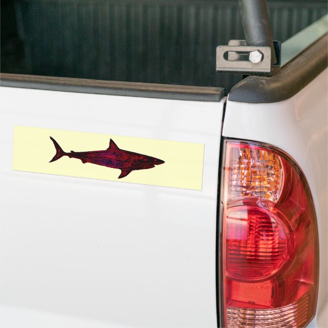 Autocollant De Voiture Le requin (Sur camion)