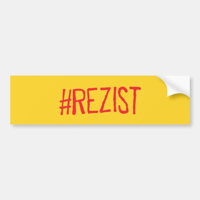 Autocollant De Voiture le slogan politique de la Roumanie de rezist (Devant)