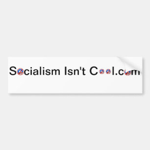 Autocollant De Voiture Le socialisme n'est pas adhésif pour pare-chocs