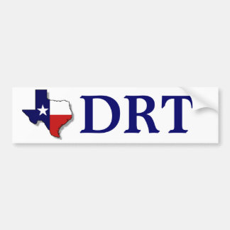 AUTOCOLLANT DE VOITURE LE TEXAS DRT - MARINE