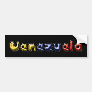 AUTOCOLLANT DE VOITURE LE VENEZUELA
